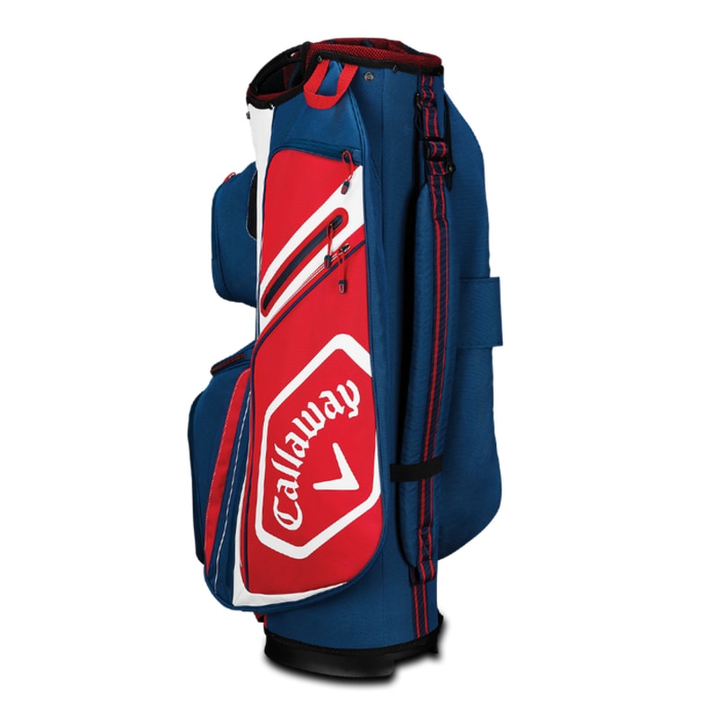 Callaway Chev Org Cart Bag - Navy/White/Red - Image 3