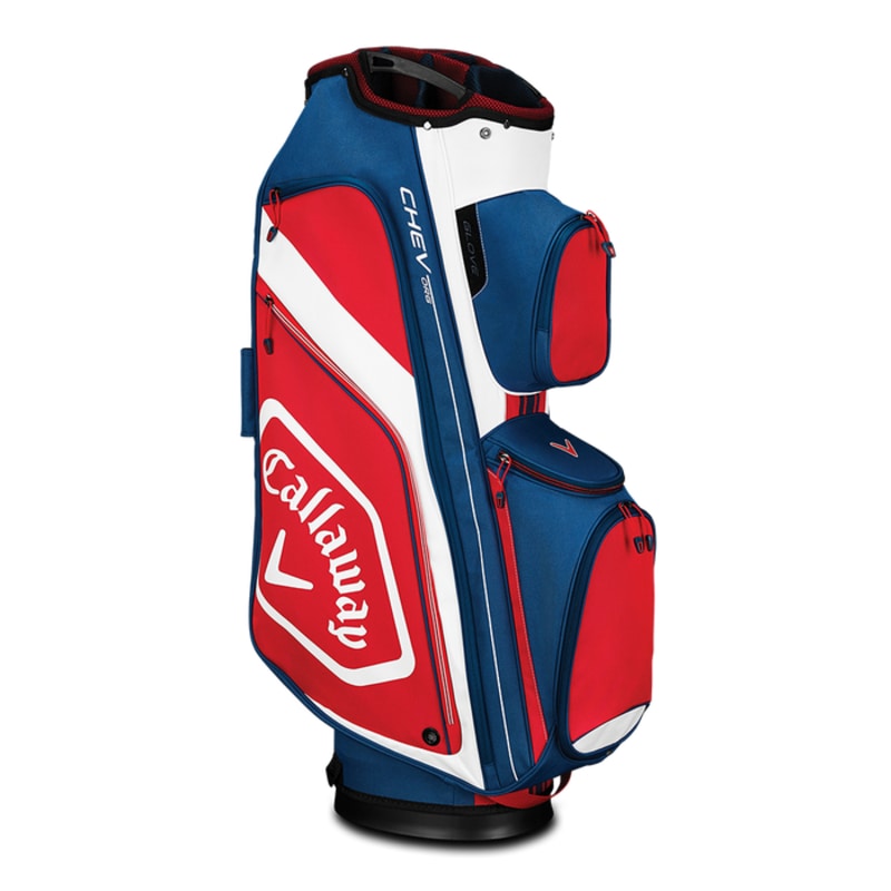Callaway Chev Org Cart Bag - Navy/White/Red - Image 2