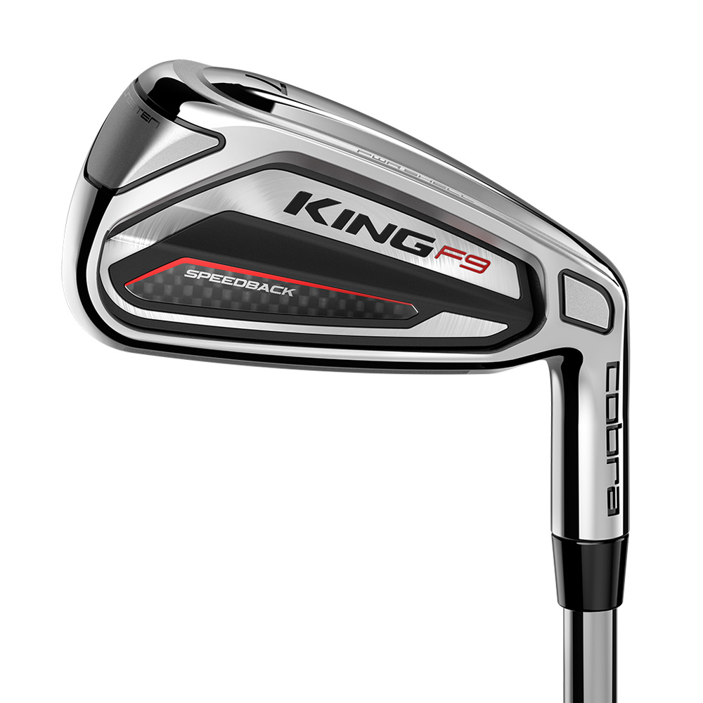 Cobra KING F9 アイアン 4番 Tour AD IZ-95x Cobra King F9 Speedback Steel Irons 4-GW - The Golfers Club