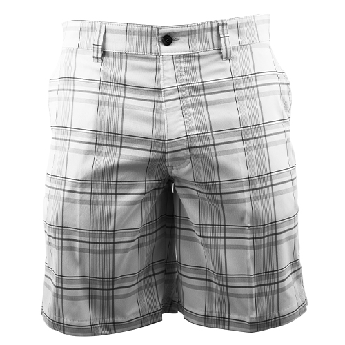 Croft & Barrow Check Bermudas - White/Black