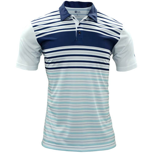 Cross Creek Shadow Shanm Shirt - Navy/Mint