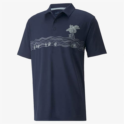 Puma Cloudspun Oasis Shirt - Navy 53378902