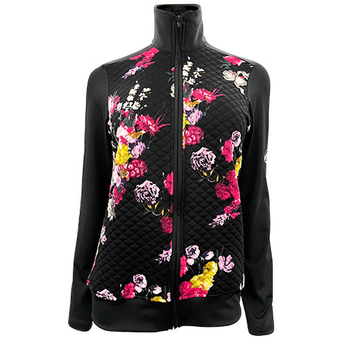 Cross Creek Floral Ladies Jacket - Black