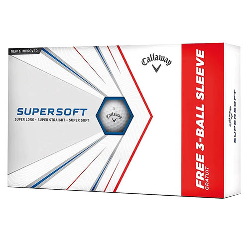 Callaway SuperSoft 2022 Golf Balls - 15ball/pack