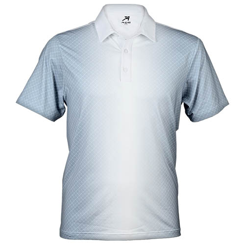Ahead Geo Shirt - White/Silver