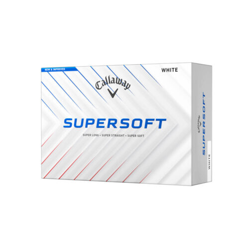 Callaway 2025 Supersoft Golf Ball - White