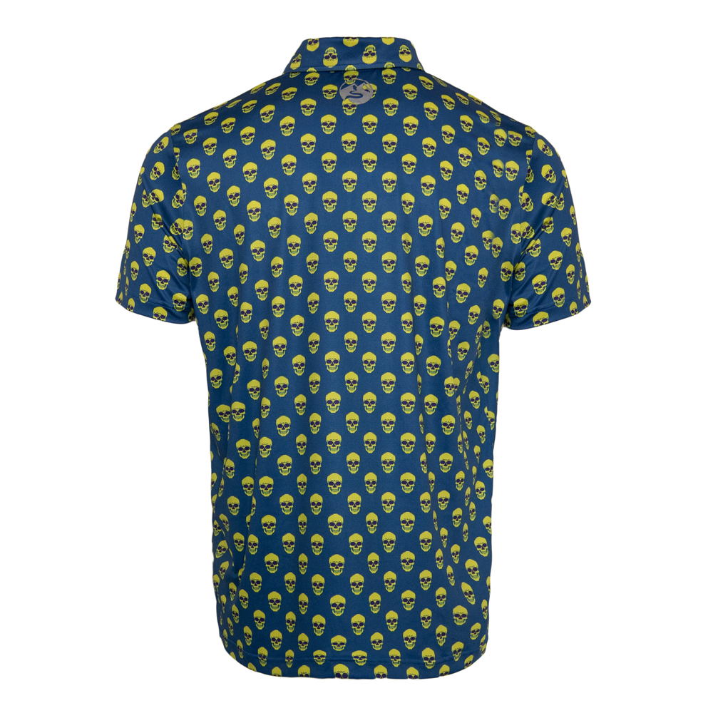 Cross Creek Lumo Skull Shirt - Teal - Image 2