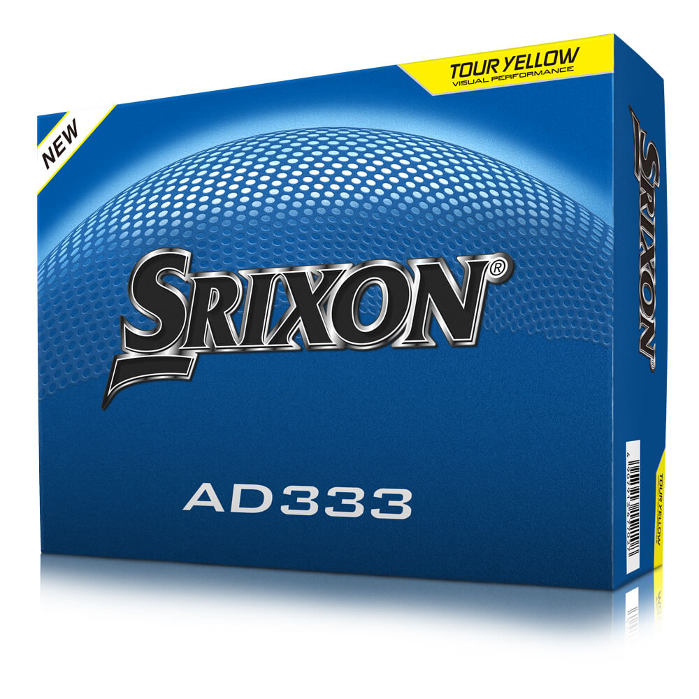 Srixon AD333 Golf Ball - Yellow
