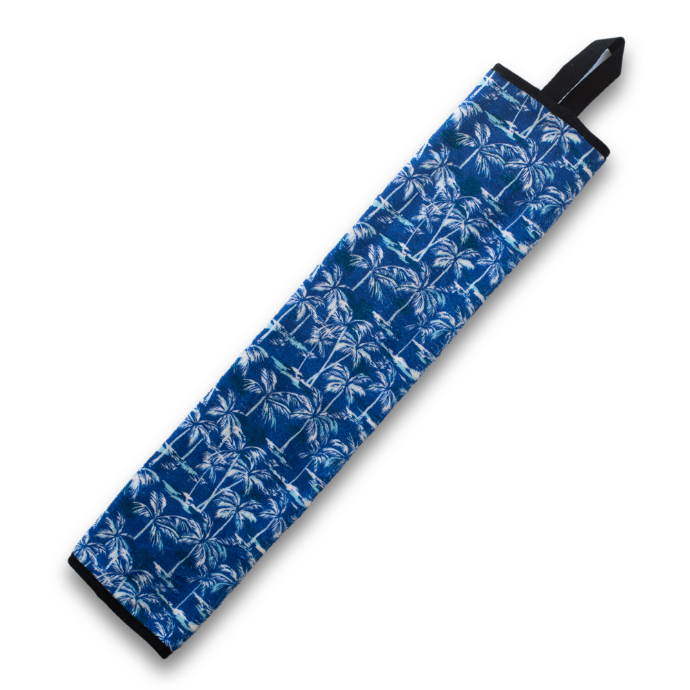 Cross Creek Printed Towel - Blue Palm