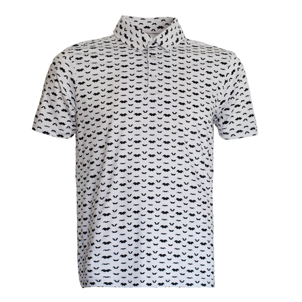 Cross Creek Movember Shirt - White/Black