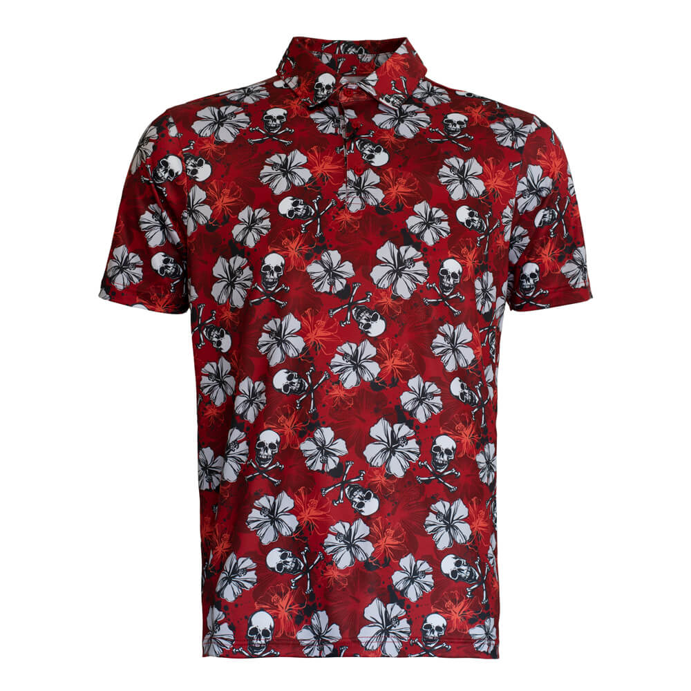 Cross Creek Skull Shirt - Red