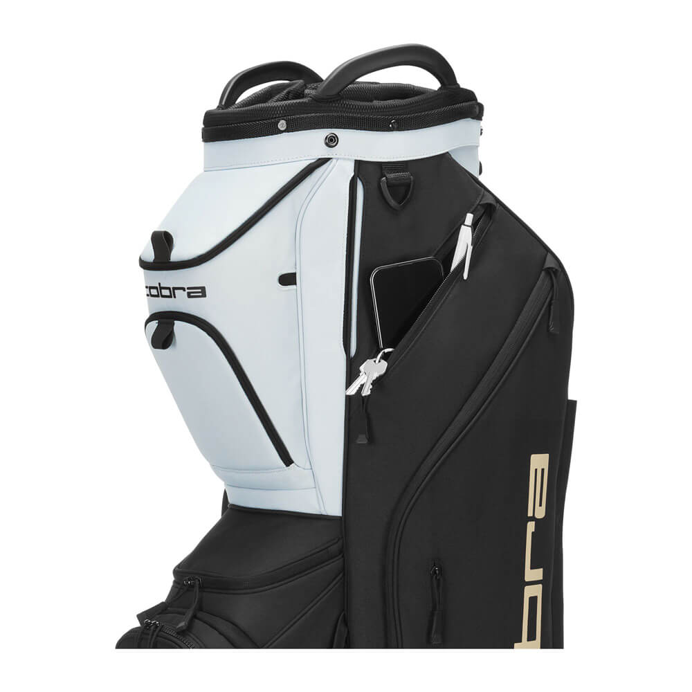 Cobra ULTRALIGHT PRO Cart Bag - Black/Champagne - Image 4