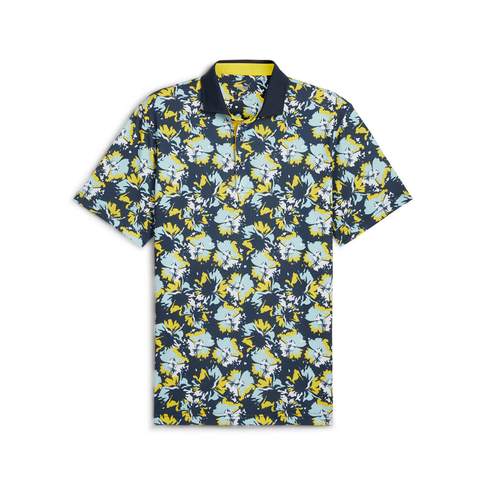 Puma Pique Borrego Shirt - Navy/Silver Sky 62699104
