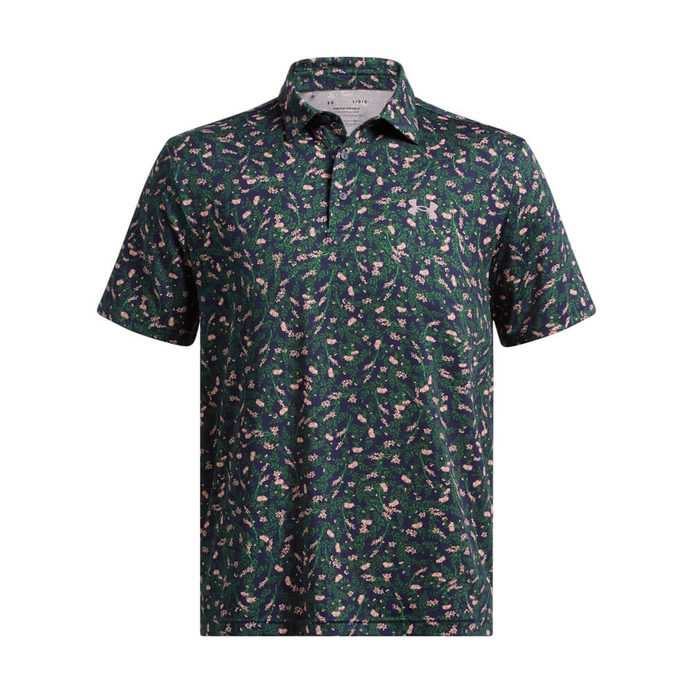 Under Armour Playoff Printed Shirt - Blue 1378677-418
