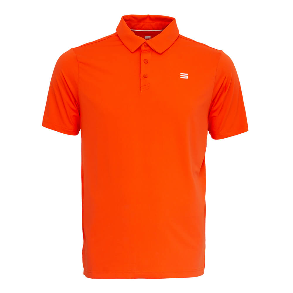 THREE66 Plain Regular Shirt - Orange