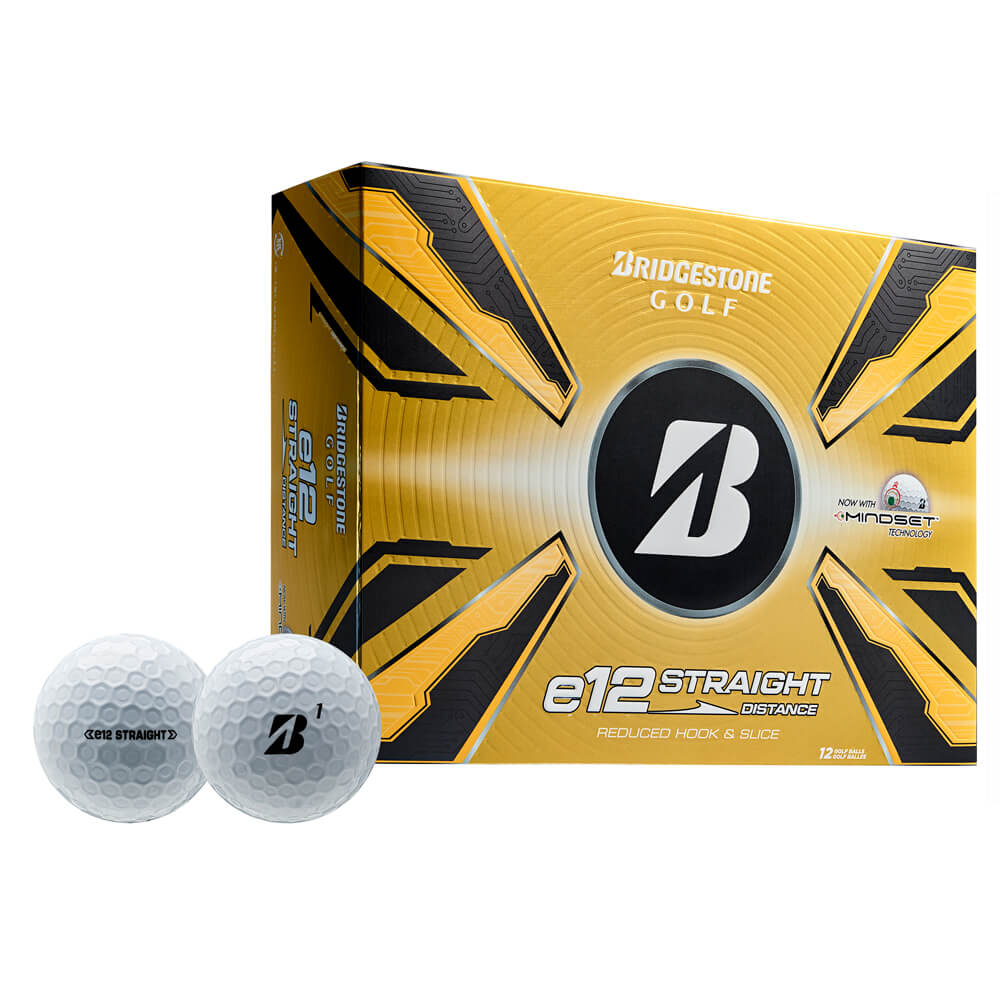 Bridgestone E12 Straight Ball - White - Image 2