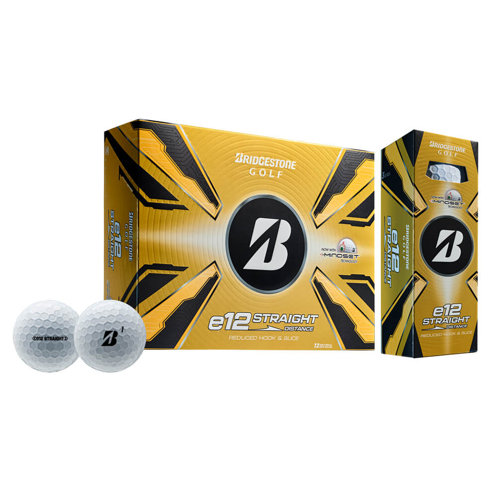Bridgestone E12 Straight Ball - White - Image 4