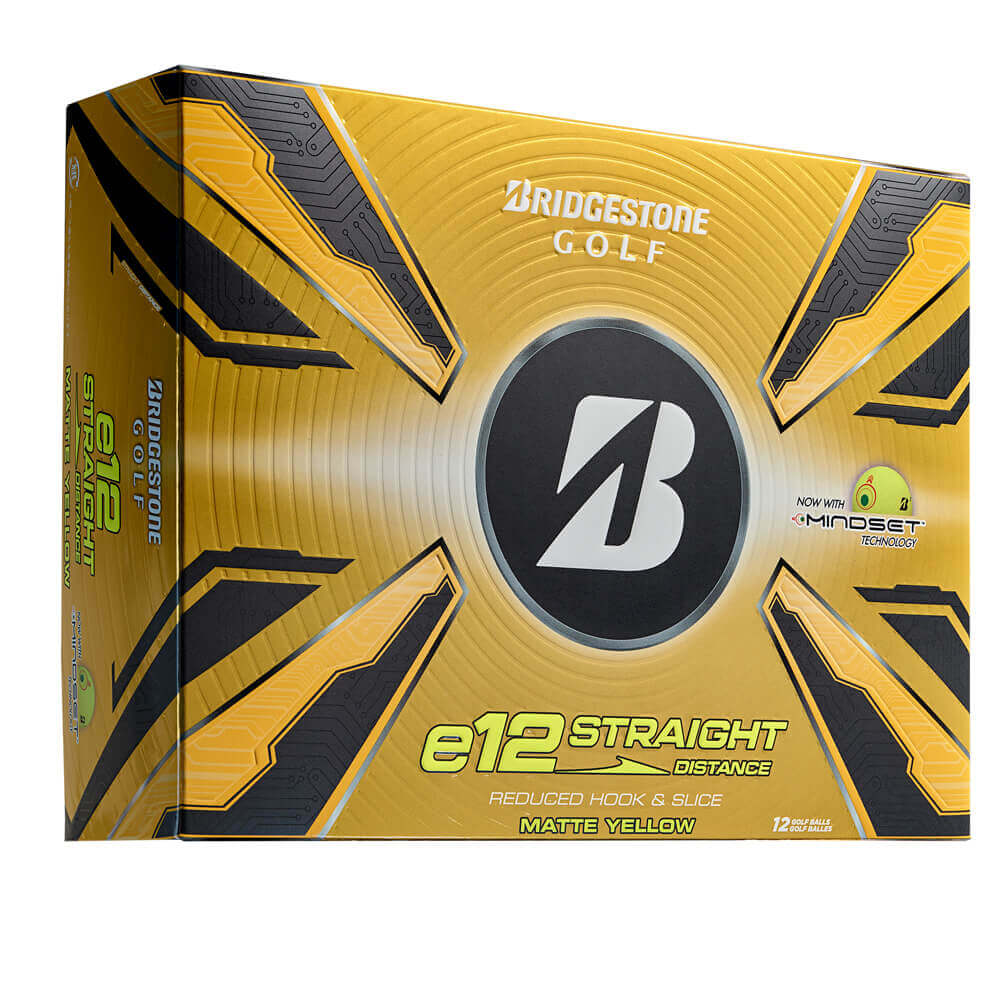 Bridgestone E12 Straight Ball - Yellow