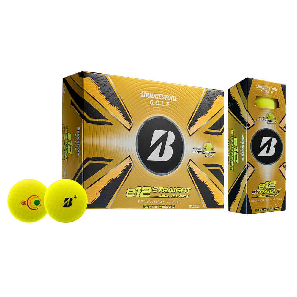 Bridgestone E12 Straight Ball - Yellow - Image 4