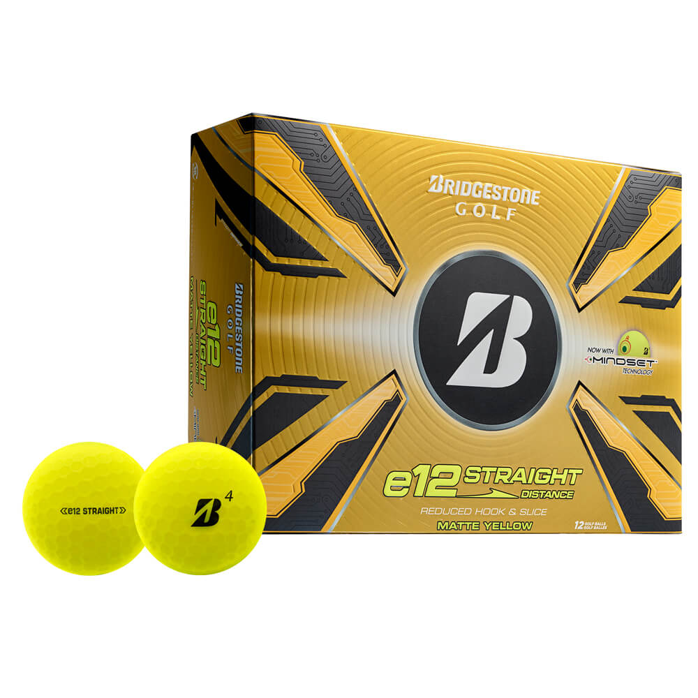 Bridgestone E12 Straight Ball - Yellow - Image 2