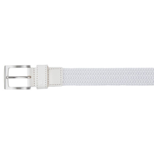 FootJoy Braided Belt - White 69491