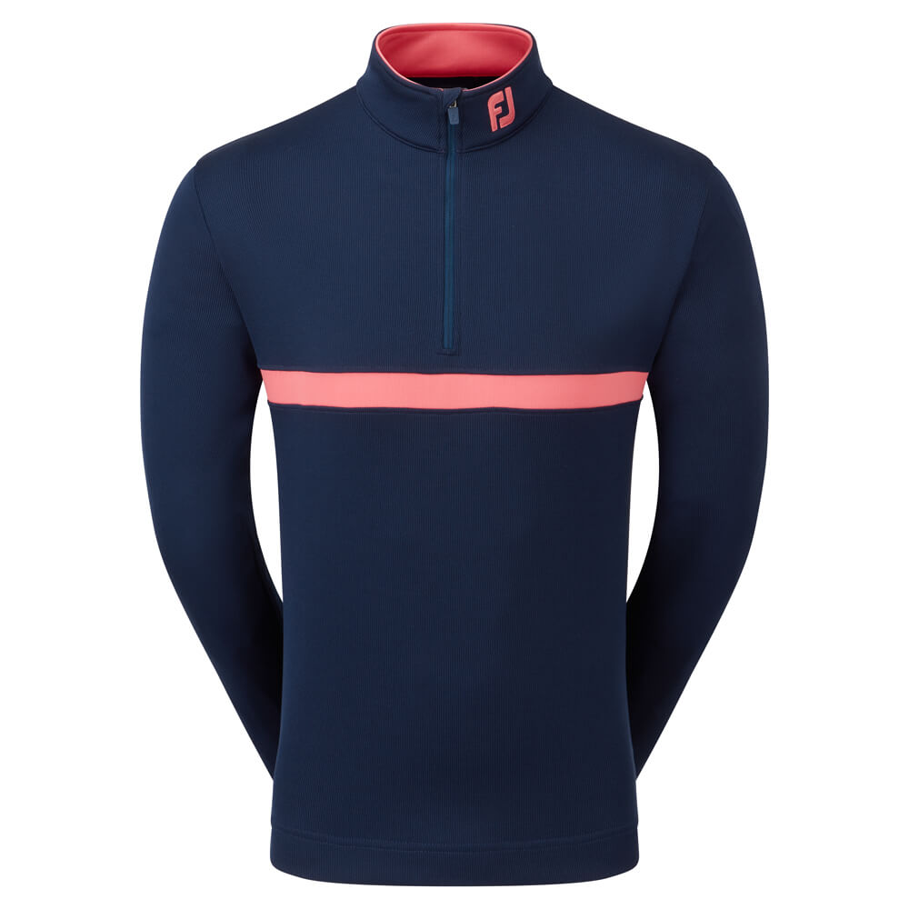 FootJoy CO Inset Stripe Windbreaker - 81630 Navy