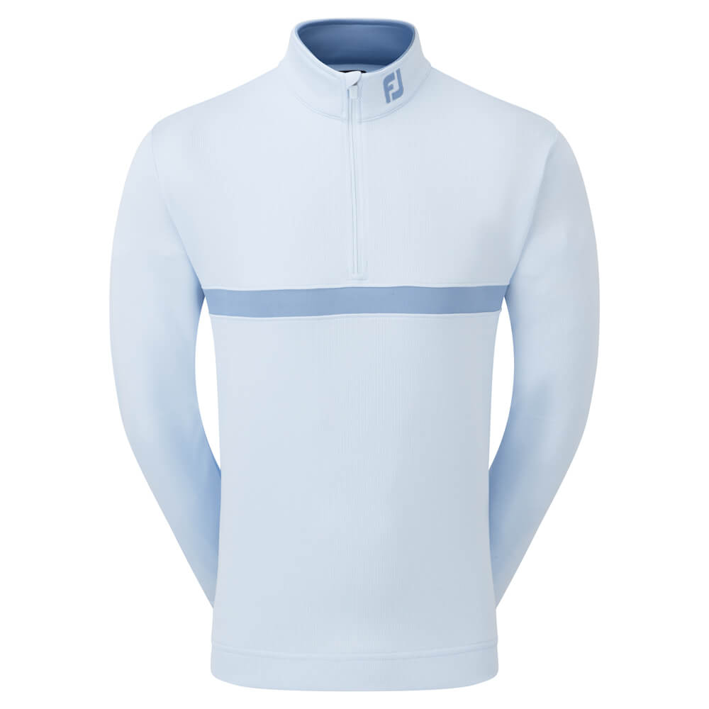 FootJoy CO Inset Stripe Windbreaker - 81632 Mist/Storm