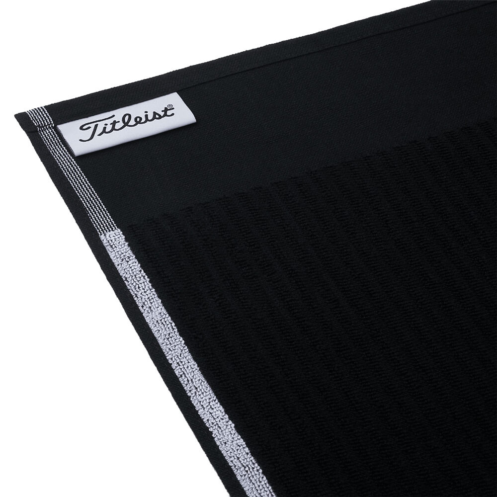 Titleist Players Terry Towel - Black/White