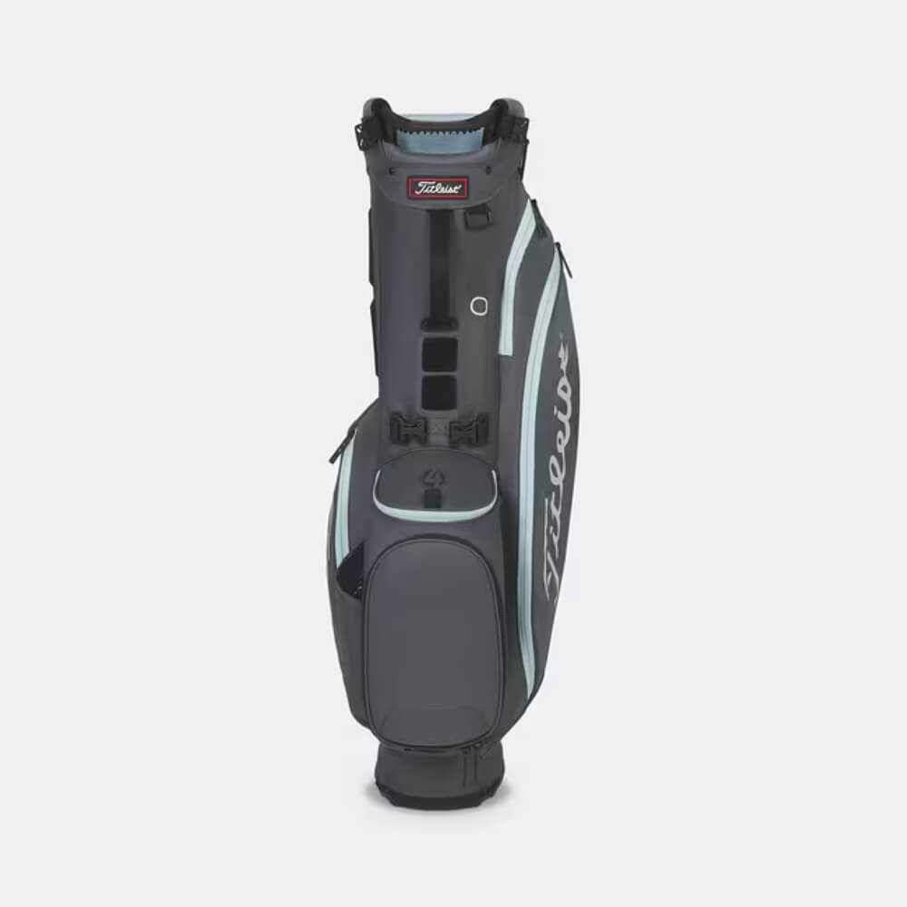 Titleist Players 4 Stand Bag - Charcoal/Sky - Image 2