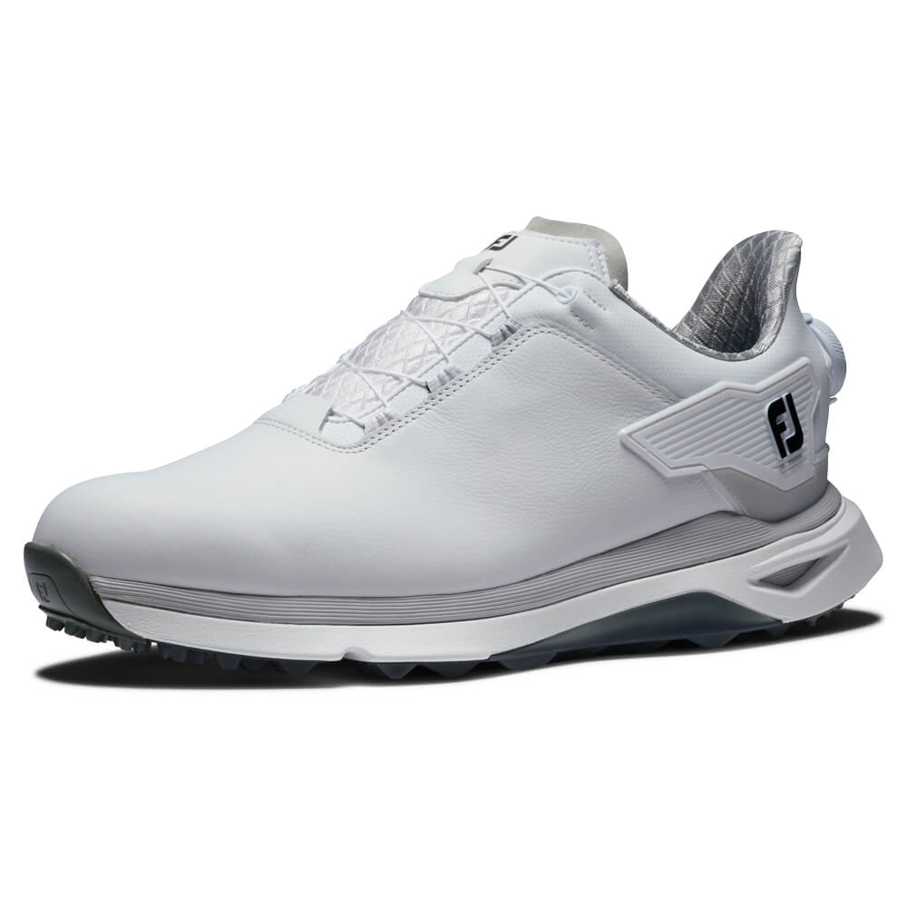 FootJoy Pro SLX BOA Golf Shoes - White/White/Grey 56915 - Image 3