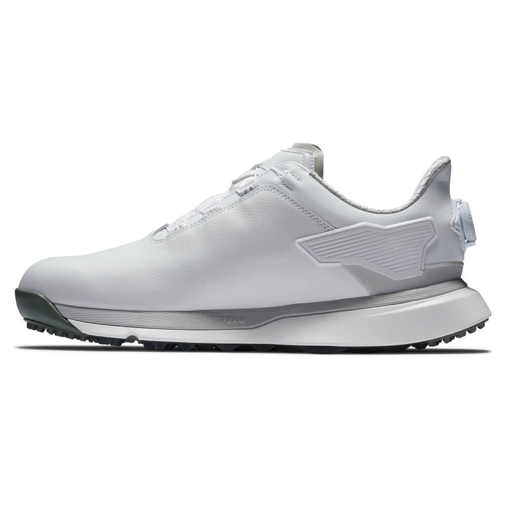 FootJoy Pro SLX BOA Golf Shoes - White/White/Grey 56915 - Image 2