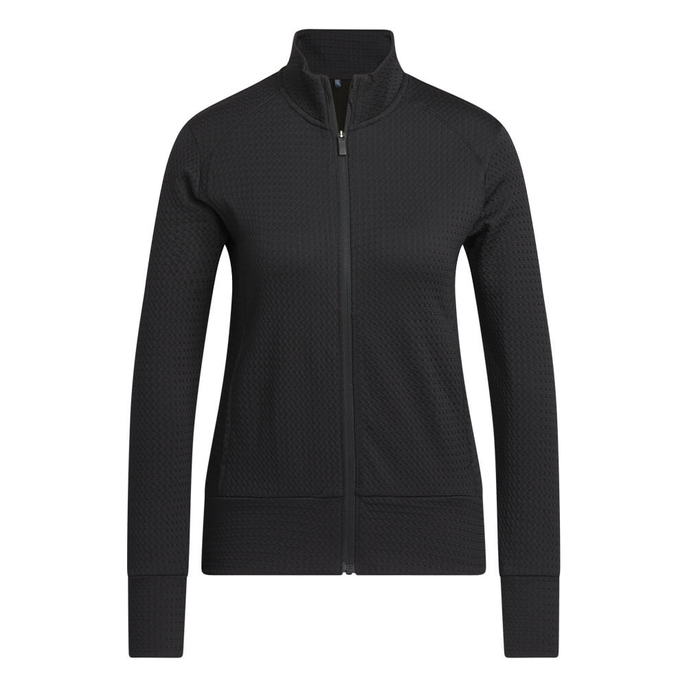 adidas Ladies Text Windbreaker - Black IP4266