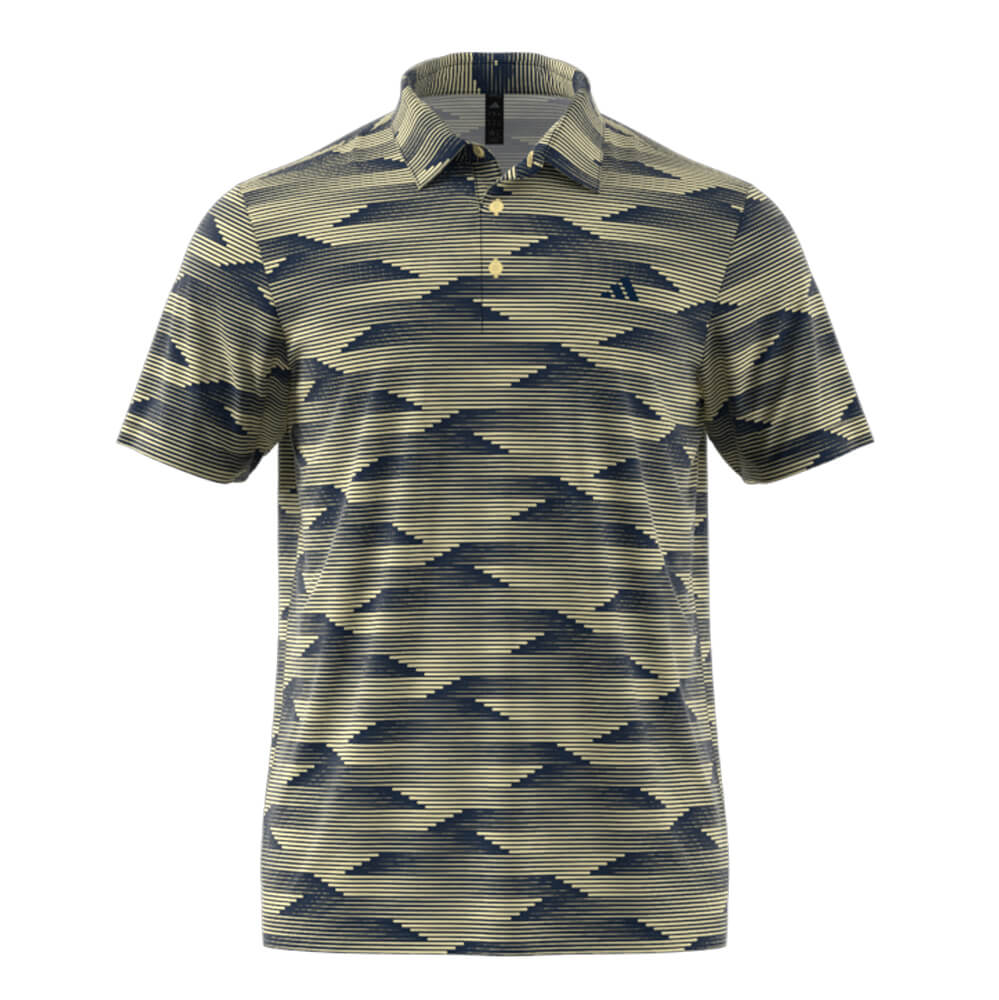 adidas ULT Speed Stripe Shirt - Navy/Yellow JF9009