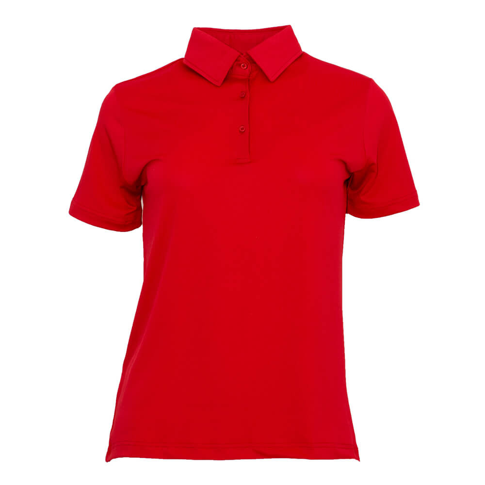Cross Creek Performance Ladies Shirt - Solid Red