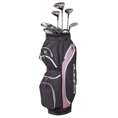 Cobra Fly XL Ladies RH 10 pc Set - Black/Pink