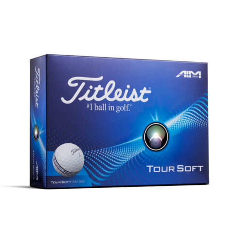 Titleist Tour Soft Aim 360 Golf Ball - White