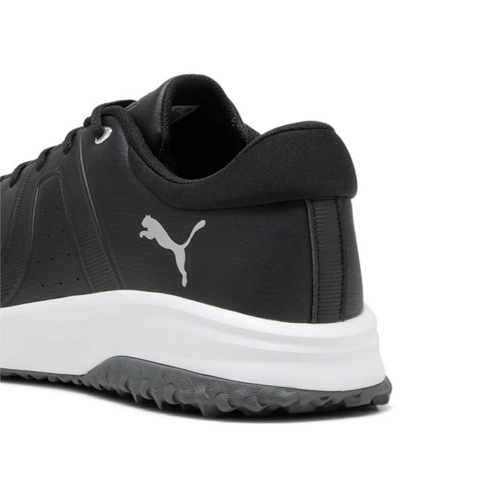 Puma Fusion Tech SL Shoes - Black/White 31117402 - Image 4