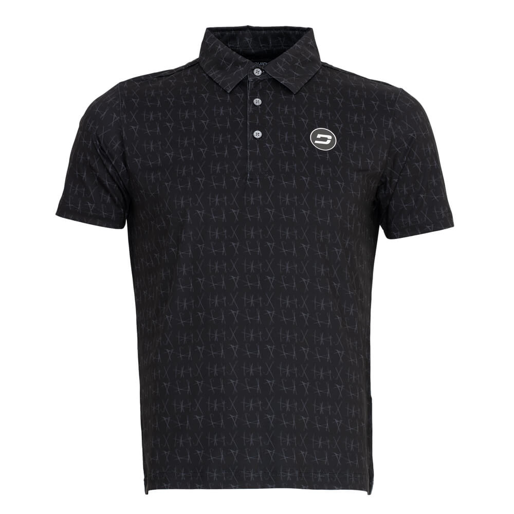 Druids Scribble Club Shirt - Black