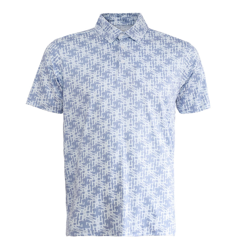 Cross Creek Performance Modern Shirt - Grey/White