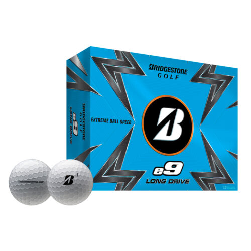 Bridgestone E9 Long Drive Ball - White
