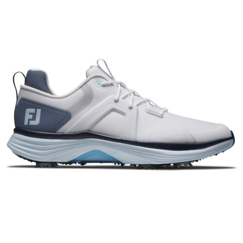 FootJoy Hyperflex Golf Shoes - White/Slate/Silver 55471
