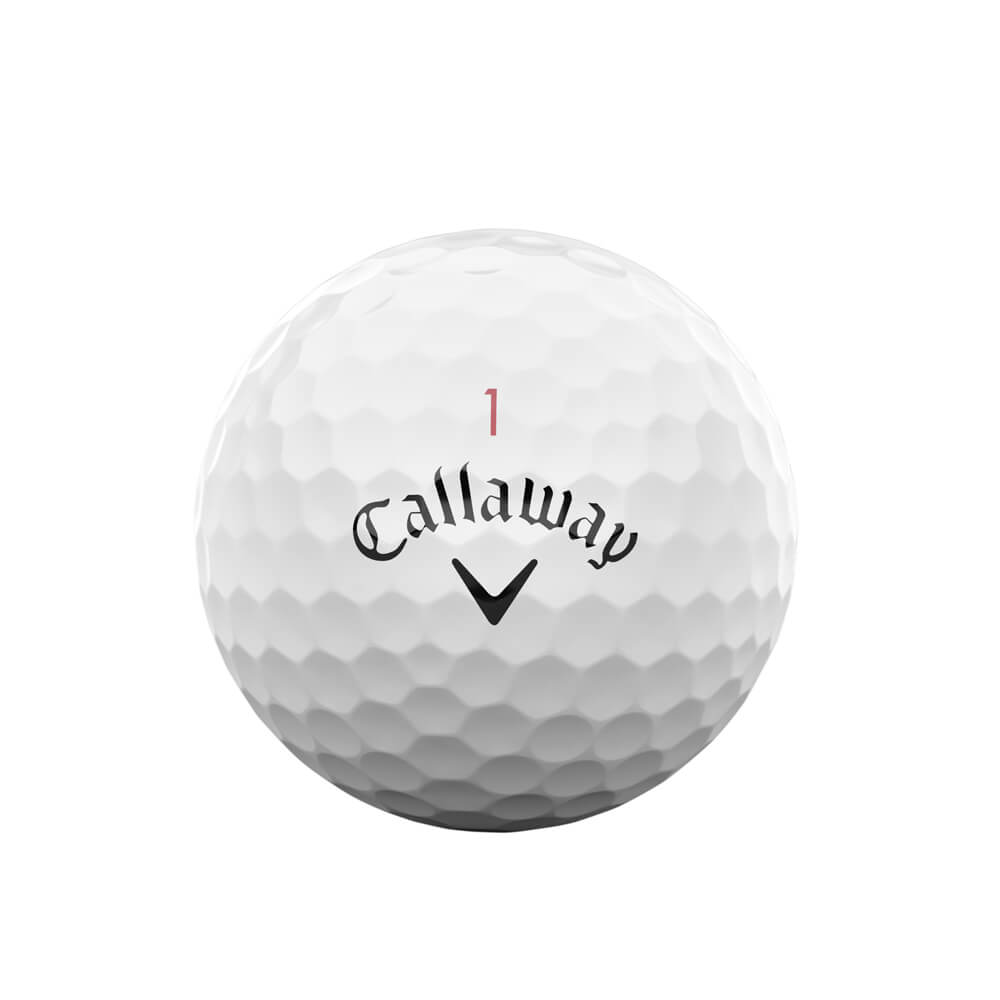 Callaway Chrome Tour Golf Ball - White (2026) - Image 2