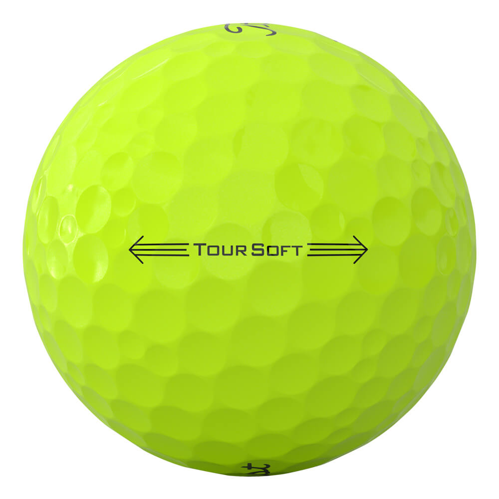 Titleist Tour Soft Golf Ball - Yellow (2026) - Image 4