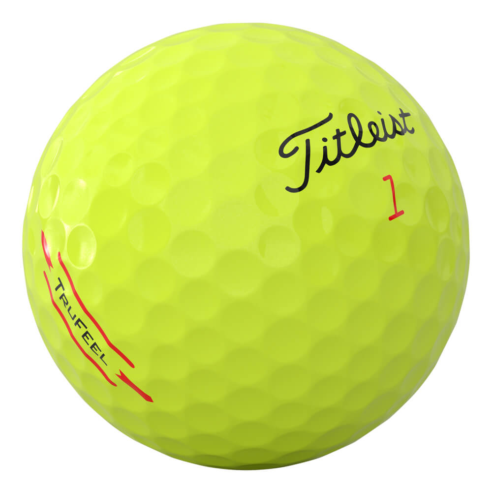 Titleist TruFeel Golf Ball - Yellow (2026) - Image 3