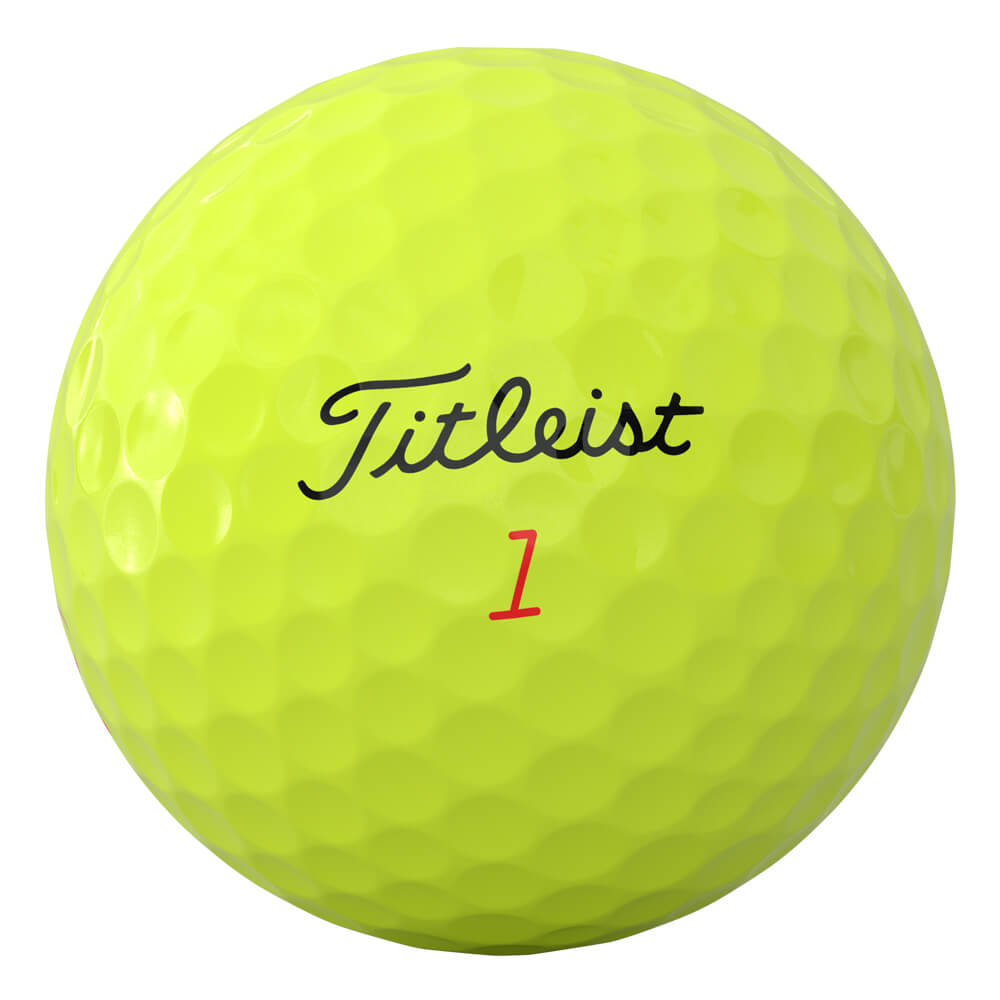 Titleist TruFeel Golf Ball - Yellow (2026) - Image 2