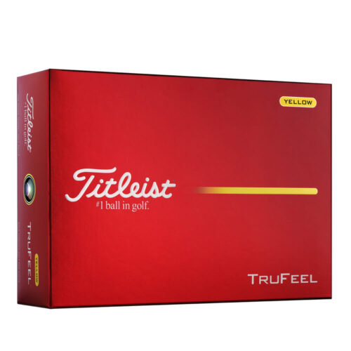 Titleist TruFeel Golf Ball - Yellow (2026)