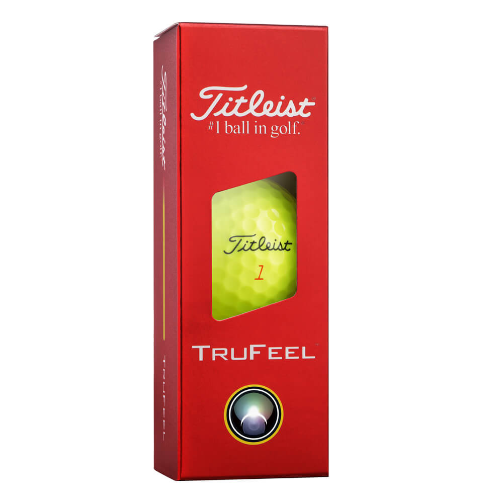 Titleist TruFeel Golf Ball - Yellow (2026) - Image 6