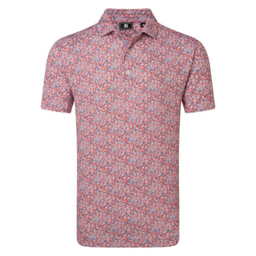 FootJoy Meadow Print Shirt - Red 39235
