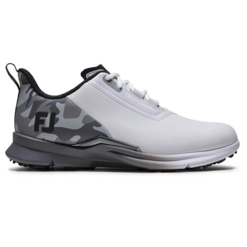 FootJoy Fuel Golf Shoes - White/Grey 55394