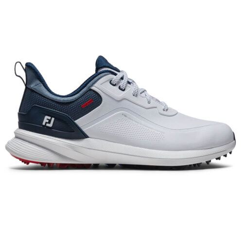 FootJoy PRO SL Golf Shoes - White/Blue/Red 56949